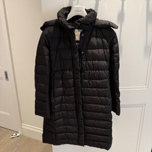 Moncler Black Down Puffer in size XS
